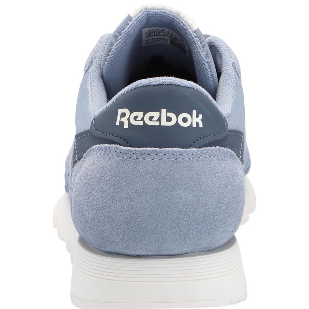 Reebok Men's Classic Nylon Sneaker, Vintage Blue/East Coast Blue/Chalk, Size 9 - Picture 3 of 8